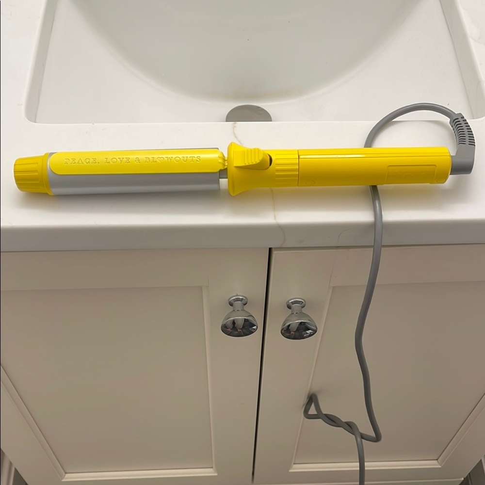 Drybar Yellow and Gray Hair Styling Accessory